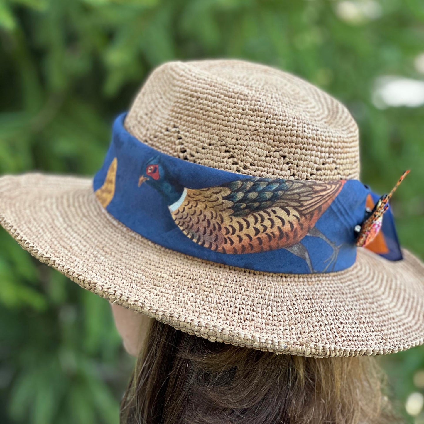 Upland Birds - Silk/Cotton - Tan Tea